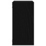 Estantes cúbicos de pared 4 uds roble negro 30x15x30 cm en Estanterías | Comprar online en Foru.es