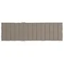 Cojín de tumbona de tela Oxford gris taupé 200x50x3 cm de vidaXL, Cojines para sillas y sofás - Ref: Foro24-314196, Precio: 4...