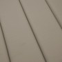 Cojín de tumbona de tela Oxford gris taupé 200x50x3 cm de vidaXL, Cojines para sillas y sofás - Ref: Foro24-314196, Precio: 5...