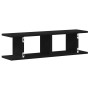 Estantes de pared 2uds roble negro 75x18x20cm madera ingeniería en Estanterías | Comprar online en Foru.es