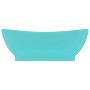 Lavabo lujoso con rebosadero cerámica verde claro 58,5x39cm de vidaXL, Lavabos - Ref: Foro24-146936, Precio: 86,77 €, Descuen...