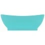Luxurious washbasin with light green ceramic overflow 58.5x39cm by vidaXL, Sinks - Ref: Foro24-146936, Price: 78,93 €, Discou...
