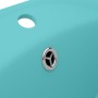 Lavabo lujoso con rebosadero cerámica verde claro 58,5x39cm de vidaXL, Lavabos - Ref: Foro24-146936, Precio: 86,77 €, Descuen...