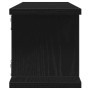 Estantes de pared 2 uds roble negro 90x18x20 cm en Estanterías | Comprar online en Foru.es