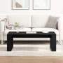 Mesa de Café Roble Negro 102 x 50 x 35 cm Madera de ingeniería en Mesas de centro | Comprar online en Foru.es