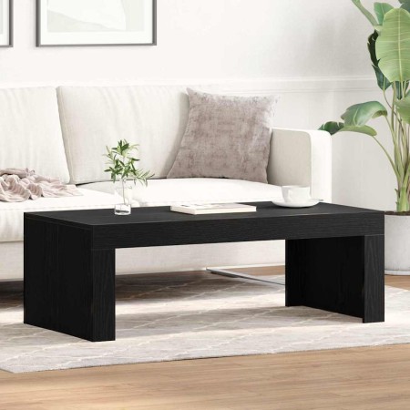 Mesa de Café Roble Negro 102 x 50 x 35 cm Madera de ingeniería en Mesas de centro | Comprar online en Foru.es