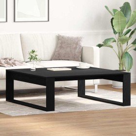 Mesa de Café Roble Negro 100 x 100 x 35 cm Madera de ingeniería en Mesas de centro | Comprar online en Foru.es