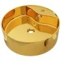 Waschbecken mit Überlauf 46,5x15,5 cm Keramik Gold von vidaXL, Sinkt - Ref: Foro24-143501, Preis: 84,80 €, Rabatt: %