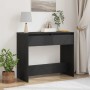 Mesa consola roble negro 89x41x76,5 cm madera de ingeniería en Mesas auxiliares | Comprar online en Foru.es