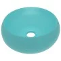 Luxuriöses rundes, mattes hellgrünes Keramikwaschbecken 40x15 cm von vidaXL, Sinkt - Ref: Foro24-147002, Preis: 43,21 €, Raba...
