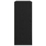 Mueble de pared con estante Roble negro 80 x 33 x 80 cm en Armarios y almacenamiento | Comprar online en Foru.es
