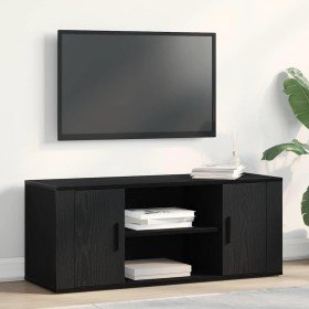 Gabinete de TV Roble negro 100 x 35 x 40 cm en Muebles TV | Comprar online en Foru.es