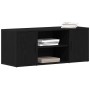 Gabinete de TV Roble negro 100 x 35 x 40 cm en Muebles TV | Comprar online en Foru.es