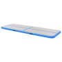 Esterilla inflable de gimnasia con bomba 300x100x10 cm PVC azul de vidaXL, Esteras para pilates y yoga - Ref: Foro24-91913, P...