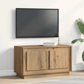 Gabinete de TV Roble artisan 80 x 35 x 45 cm en Muebles TV | Comprar online en Foru.es