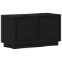 Gabinete de TV Roble negro 80 x 35 x 45 cm Madera contrachapada en Muebles TV | Comprar online en Foru.es