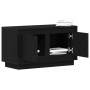 Gabinete de TV Roble negro 80 x 35 x 45 cm Madera contrachapada en Muebles TV | Comprar online en Foru.es