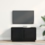 Gabinete de TV Roble negro 80 x 35 x 45 cm Madera contrachapada en Muebles TV | Comprar online en Foru.es