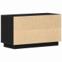 Gabinete de TV Roble negro 80 x 35 x 45 cm Madera contrachapada en Muebles TV | Comprar online en Foru.es