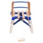 Trineo de nieve plegable respaldo de madera 119 cm de vidaXL, Trineos - Ref: Foro24-91458, Precio: 113,73 €, Descuento: %
