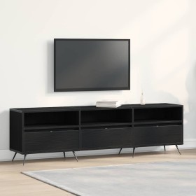 Gabinete de TV Roble negro 150 x 30 x 44,5 cm en Muebles TV | Comprar online en Foru.es