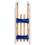 Trineo de nieve plegable respaldo de madera 119 cm de vidaXL, Trineos - Ref: Foro24-91458, Precio: 112,11 €, Descuento: %