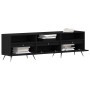 Gabinete de TV Roble negro 150 x 30 x 44,5 cm en Muebles TV | Comprar online en Foru.es