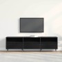 Gabinete de TV Roble negro 150 x 30 x 44,5 cm en Muebles TV | Comprar online en Foru.es