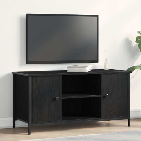 Gabinete de TV Roble negro 100 x 40 x 50 cm en Muebles TV | Comprar online en Foru.es