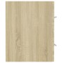 Mueble con lavabo madera de ingeniería roble Sonoma de vidaXL, Tocadores de baño - Ref: Foro24-3099035, Precio: 121,01 €, Des...