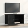 Mueble de TV Roble negro 80 x 40 x 50 cm Madera de ingeniería en Muebles TV | Comprar online en Foru.es