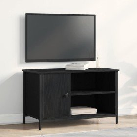 Mueble de TV Roble negro 80 x 40 x 50 cm Madera de ingeniería en Muebles TV | Comprar online en Foru.es