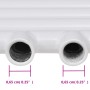 Radiador toallero de baño recto 600 x 1160 mm de vidaXL, Radiadores - Ref: Foro24-140844, Precio: 112,74 €, Descuento: %