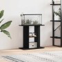 Soporte para acuario de madera de ingeniería de roble negro 60x30x60 cm en Soportes para acuarios | Comprar online en Foru.es