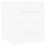 Mueble con lavabo madera contrachapada blanco brillante de vidaXL, Tocadores de baño - Ref: Foro24-3099032, Precio: 128,71 €,...