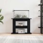 Soporte para acuario de madera de roble negro 80x35x60 cm en Soportes para acuarios | Comprar online en Foru.es