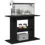 Soporte para acuario de madera de roble negro 80x35x60 cm en Soportes para acuarios | Comprar online en Foru.es