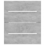 Mueble con lavabo madera de ingeniería gris hormigón de vidaXL, Tocadores de baño - Ref: Foro24-3099036, Precio: 121,01 €, De...