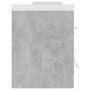 Mueble con lavabo madera de ingeniería gris hormigón de vidaXL, Tocadores de baño - Ref: Foro24-3099036, Precio: 121,01 €, De...