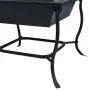 Brasero de acero negro 42x42x45 cm de vidaXL, Chimeneas - Ref: Foro24-46647, Precio: 43,63 €, Descuento: %