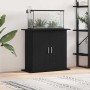 Soporte para acuario de madera de ingeniería de roble negro 81x36x73 cm en Soportes para acuarios | Comprar online en Foru.es