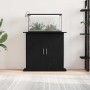Soporte para acuario de madera de ingeniería de roble negro 81x36x73 cm en Soportes para acuarios | Comprar online en Foru.es