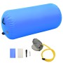 Rollo inflable de gimnasia con bomba PVC azul 120x90 cm de vidaXL, Yoga y pilates - Ref: Foro24-92720, Precio: 88,64 €, Descu...