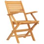 Sillas de jardín plegables 2 uds madera maciza teca 55x62x90 cm de vidaXL, Sillas de jardín - Ref: Foro24-362762, Precio: 146...