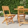 Sillas de jardín plegables 2 uds madera maciza teca 47x61x90cm de vidaXL, Sillas de jardín - Ref: Foro24-362759, Precio: 139,...