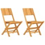 Sillas de jardín plegables 2 uds madera maciza teca 47x61x90cm de vidaXL, Sillas de jardín - Ref: Foro24-362759, Precio: 139,...