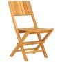 Sillas de jardín plegables 2 uds madera maciza teca 47x61x90cm de vidaXL, Sillas de jardín - Ref: Foro24-362759, Precio: 139,...