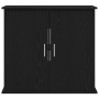 Soporte para acuario de madera de ingeniería de roble negro 81x36x73 cm en Soportes para acuarios | Comprar online en Foru.es