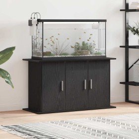 Soporte para acuario de madera de ingeniería de roble negro 101x41x58 cm en Soportes para acuarios | Comprar online en Foru.es