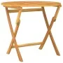 Mesa de jardín plegable madera de teca maciza 85x76 cm de vidaXL, Mesas de jardín - Ref: Foro24-44689, Precio: 141,76 €, Desc...